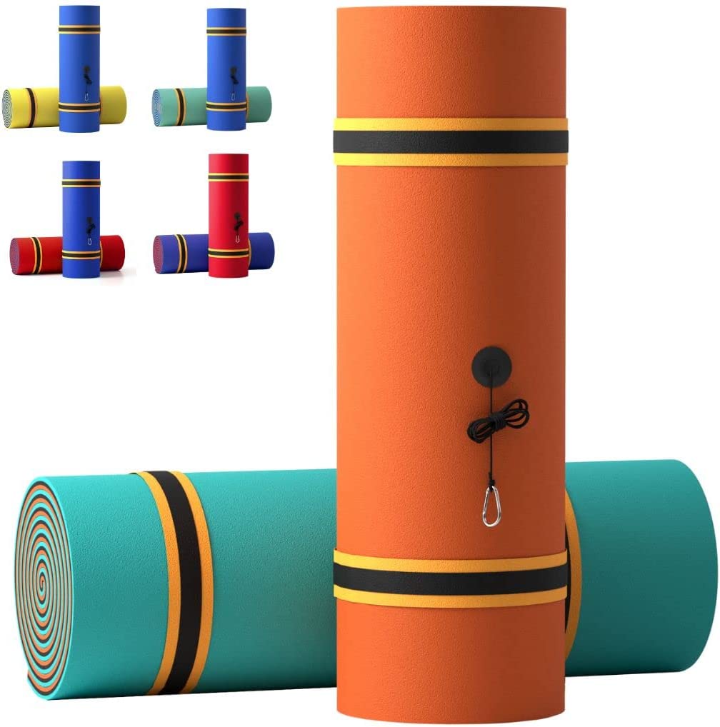 【Sports&Outdoors】Premium Floating Mat for Lakes and Pools - Extra Large (18 x 6 feet) Water Mat Floating Dock