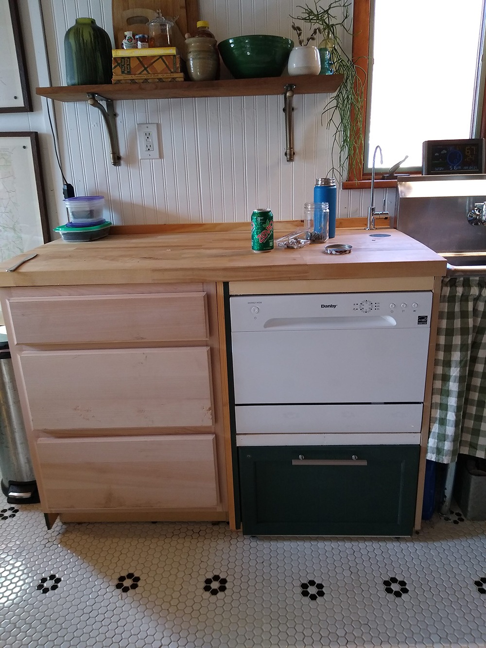 【Appliances】Countertop Dishwasher with 6 Place Settings, 6 Wash Cycles and Silverware Basket