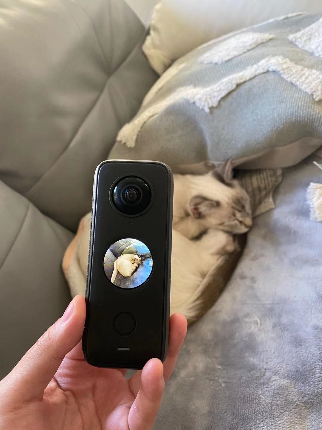 【Electronics】360 Degree Waterproof Action Camera, 5.7K 360, Stabilization, Touch Screen, AI Editing