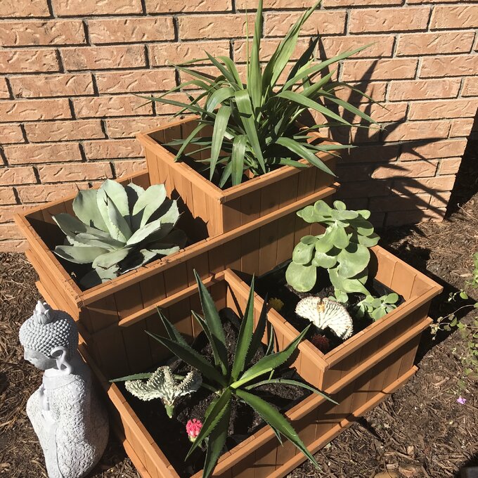 【Home&Garden】Gordonsville 2.5x2.5 ft Wood Raised Garden Bed