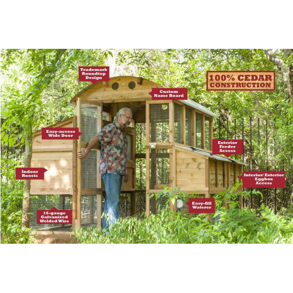 【Pet】Walk-In Coop domed