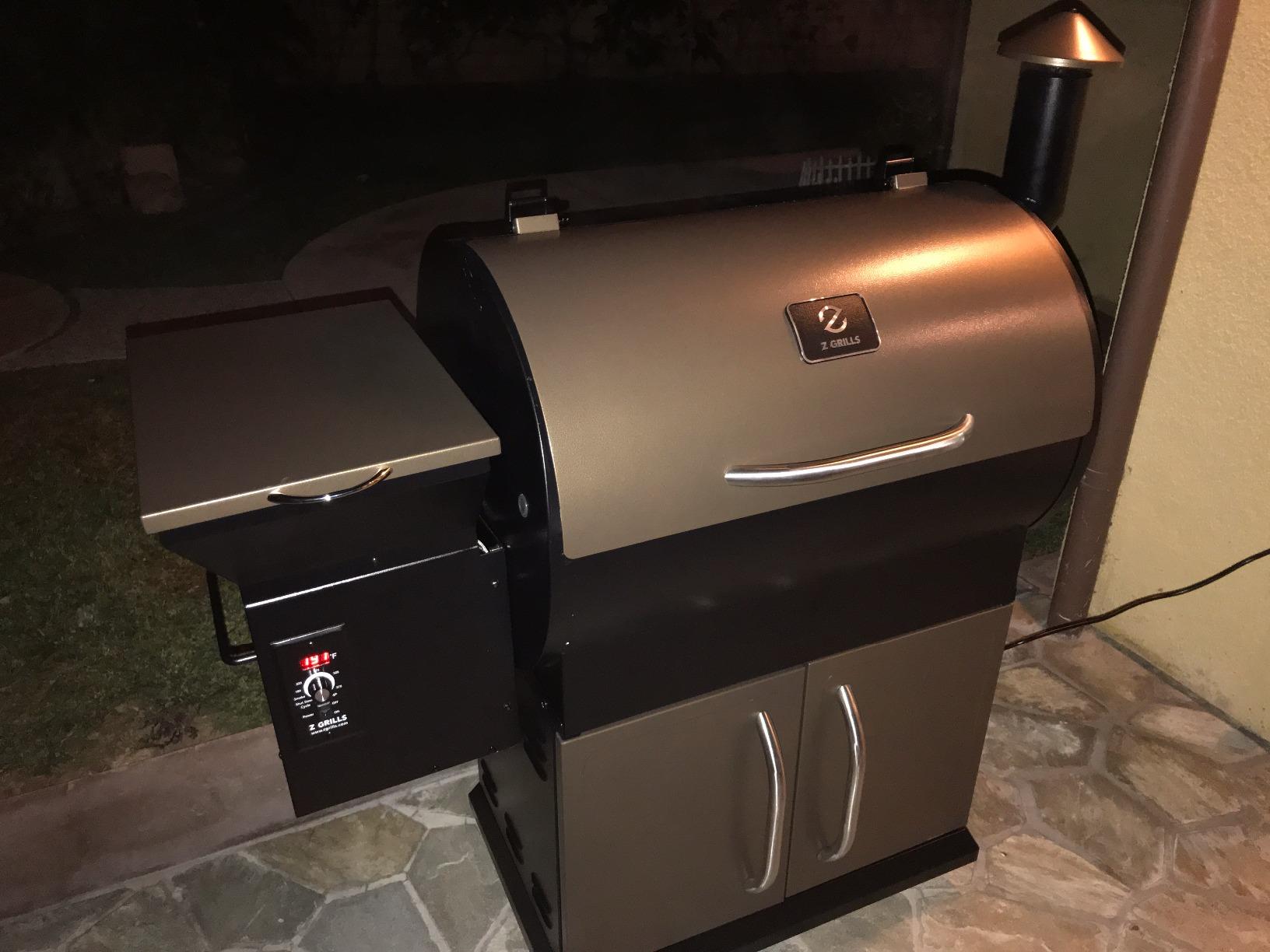 【Appliances】Wood Pellet Grill Smoker with Digital Controls, Cover, 700 sq. in. Cooking Area for Outdoor BBQ