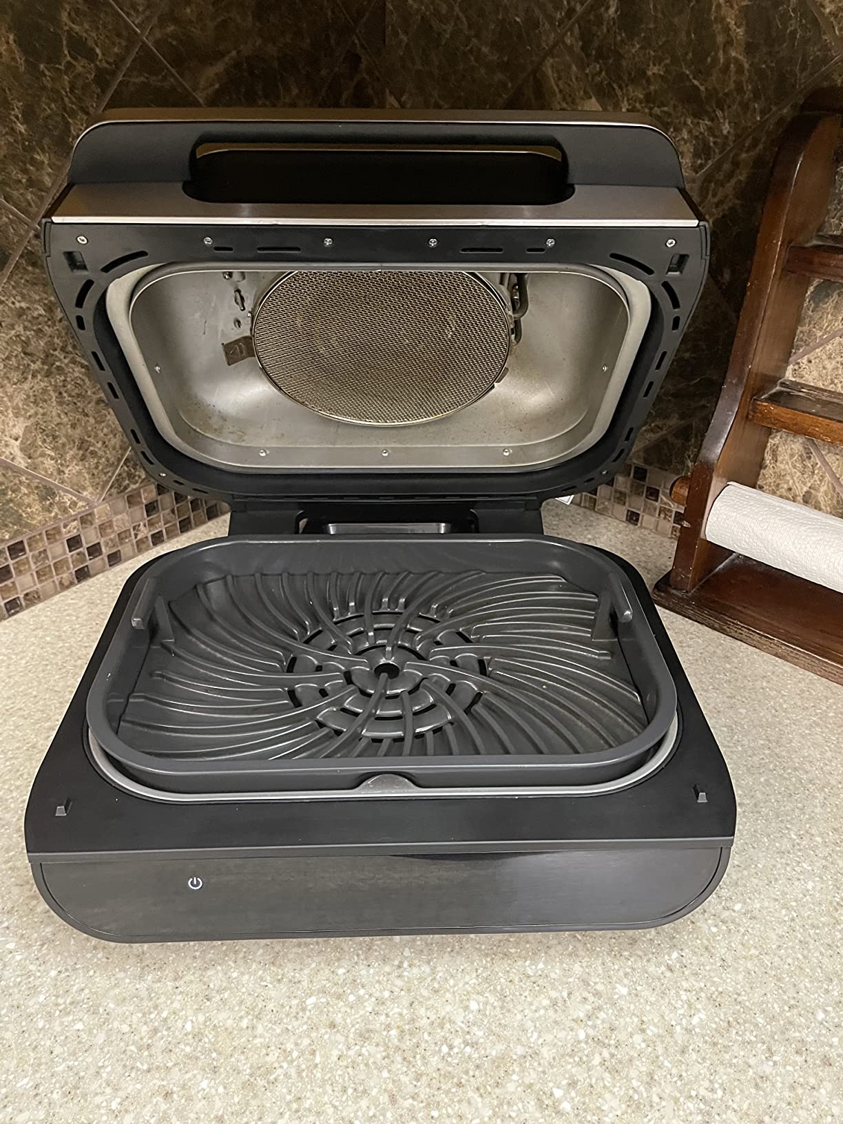 【Appliances】Ninja EG201 Foodi 6-in-1 Indoor Grill with Air Fry, Roast, Bake, Broil & Dehydrate