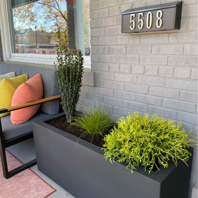 【Home&Garden】Smyrna Tall Polymer Planter Box