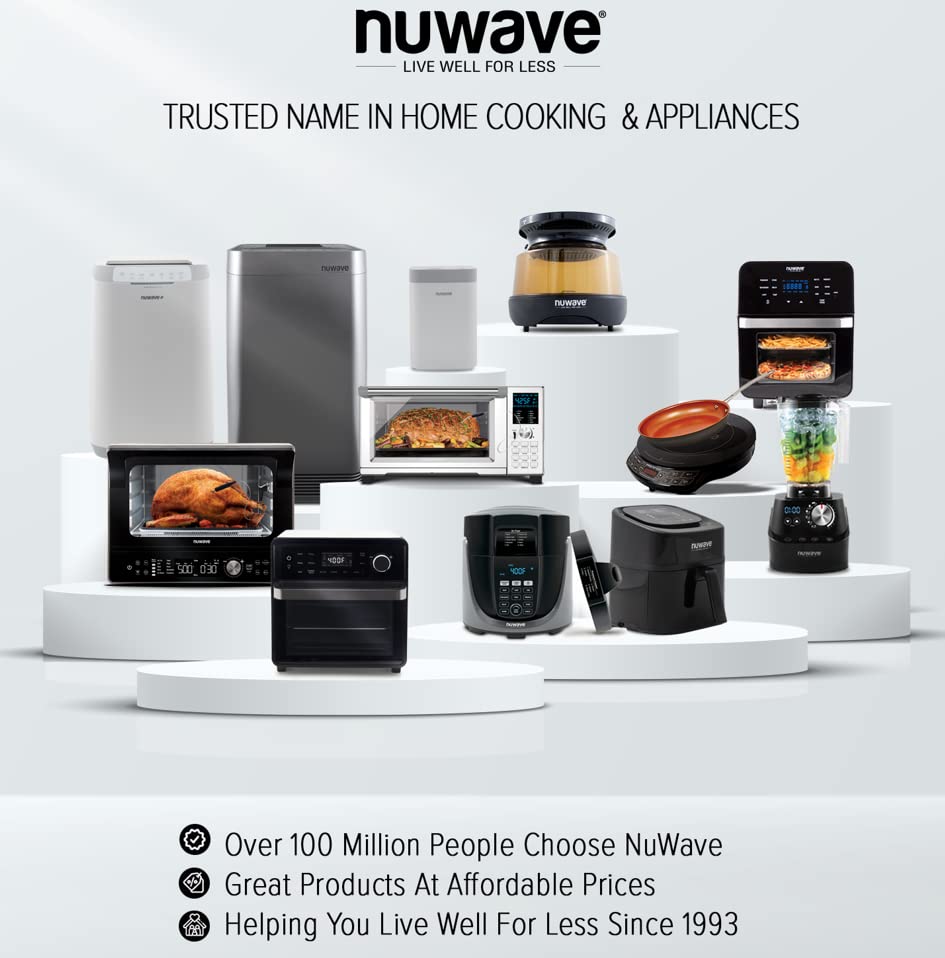 【Appliances】NUWAVE Air Purifier OxyPure Pro for Large Rooms Up to 2,671sqft, 5-Stage Filtration