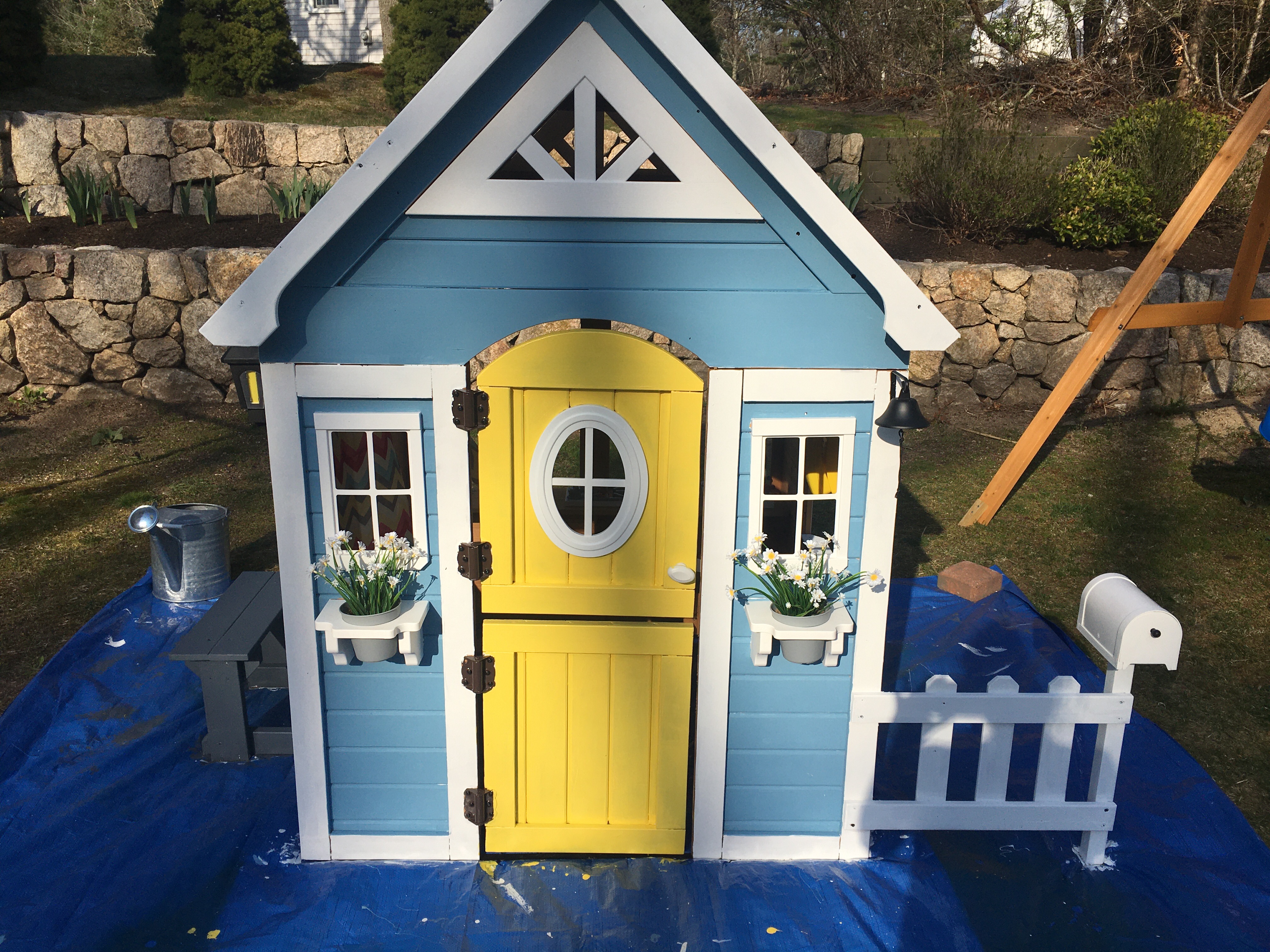 【Baby&Kids】Aspen All Cedar Outdoor Wooden Playhouse