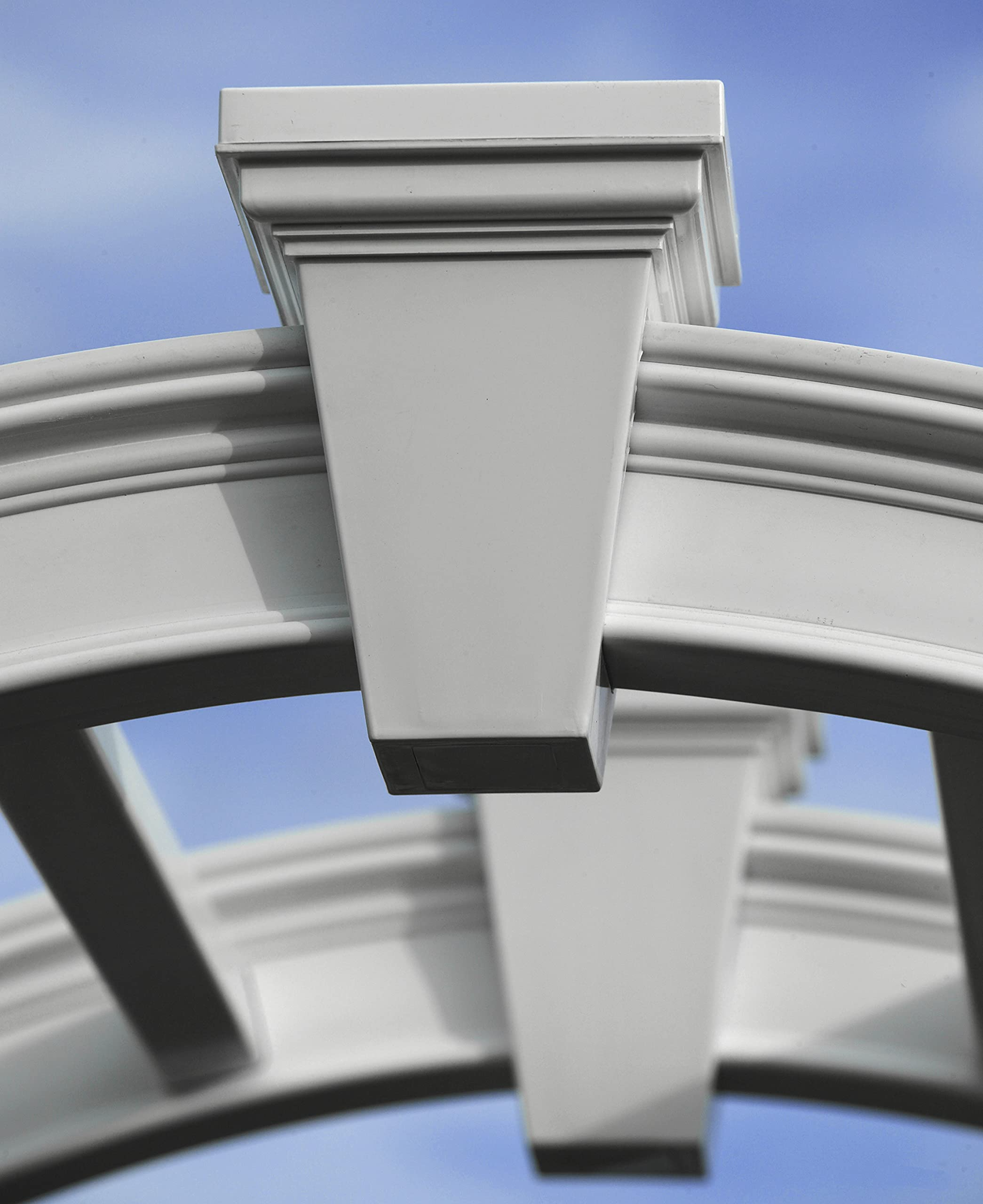 【Home&Garden】102.25 x 60 x 28 inches Nantucket Legacy Arbor, White