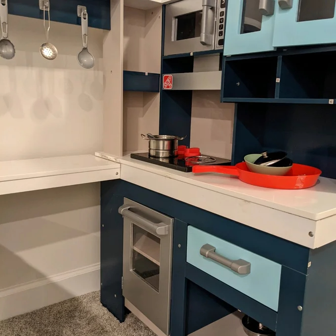 【Baby&Kids】Grand Walk Wood Kitchen Set