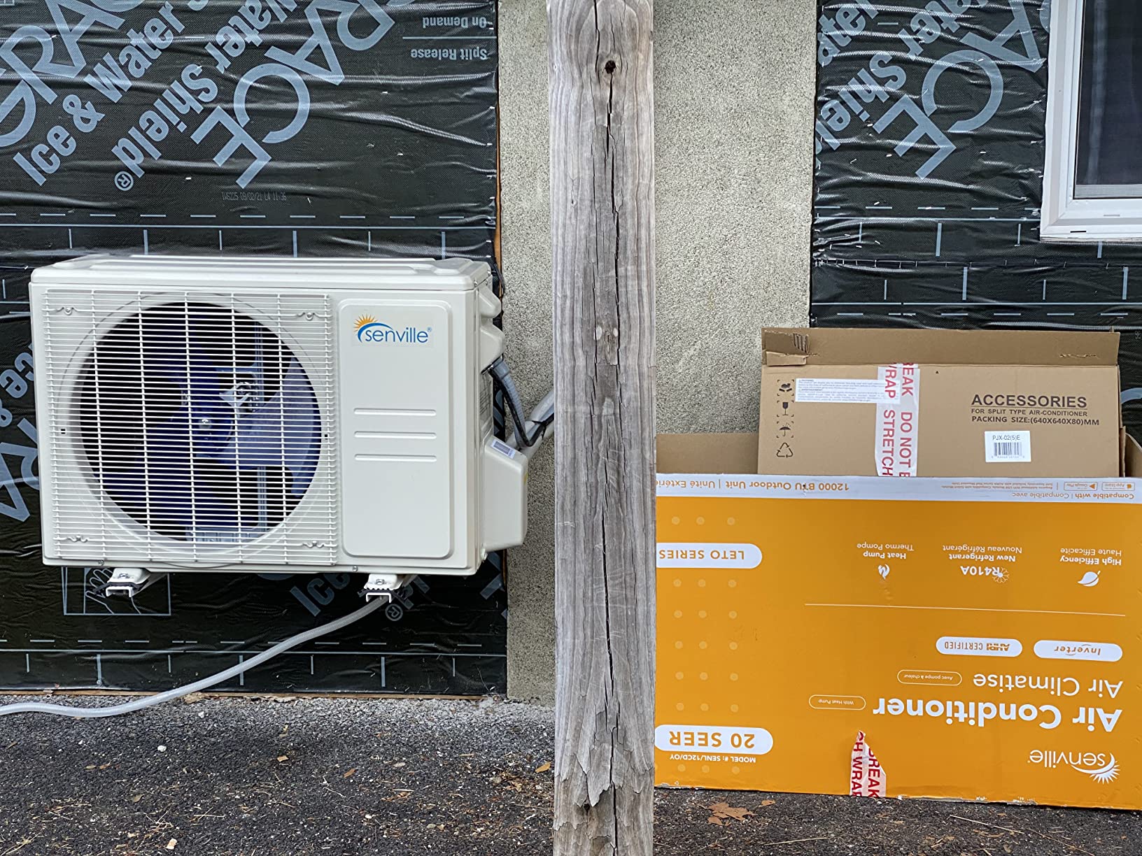 【Appliances】Senville LETO Series Mini Split Air Conditioner Heat Pump, 12000 BTU 110/120V
