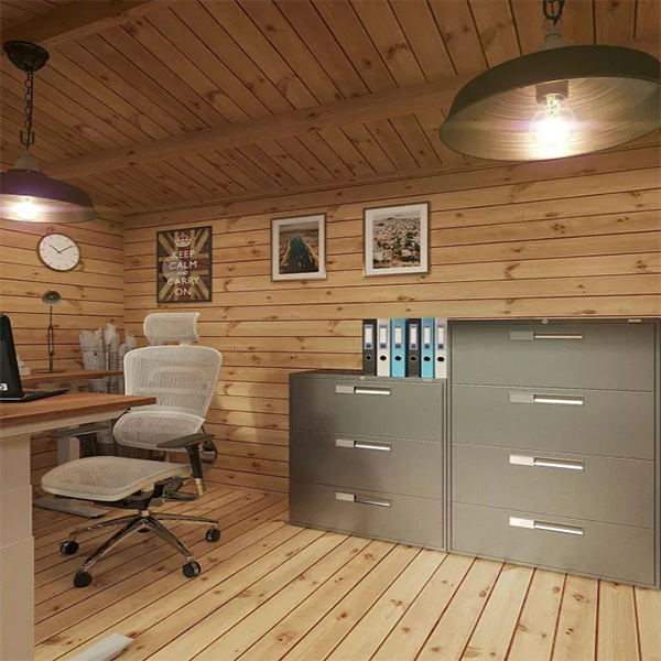 【Home&Garden】Mercia 4M x 3m Grizedale Log Cabin -- 19mm