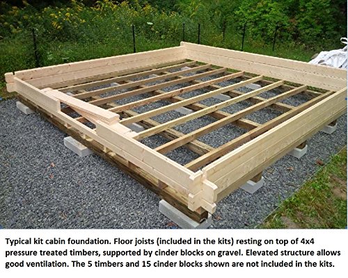 【Home&Garden】Estelle 5 | 157 SQF Cabin Kit, Garden House