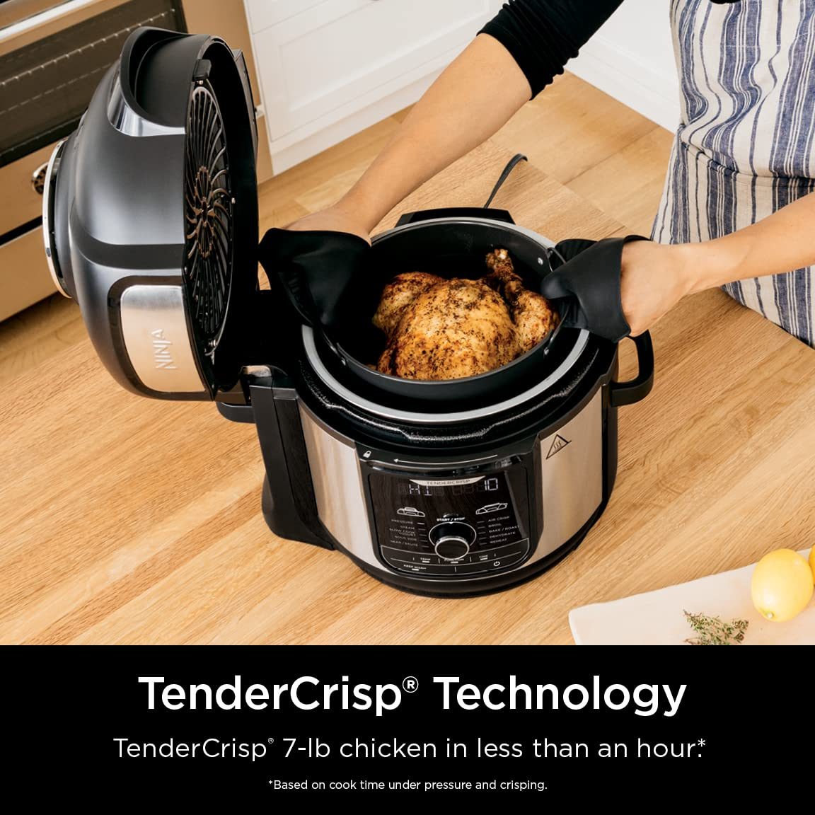 【Appliances】Ninja FD401 Foodi 12-in-1 Deluxe XL 8 qt. Pressure Cooker & Air Fryer that Steams, Slow Cooks, Sears