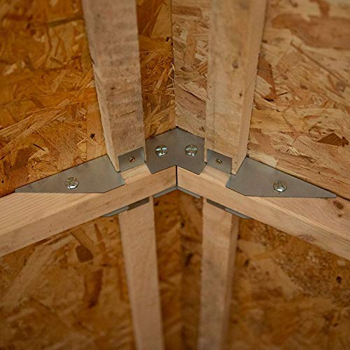 【Storage Shed】【BS】Mercia Wooden 8x6 ft Overlap Garden Shed