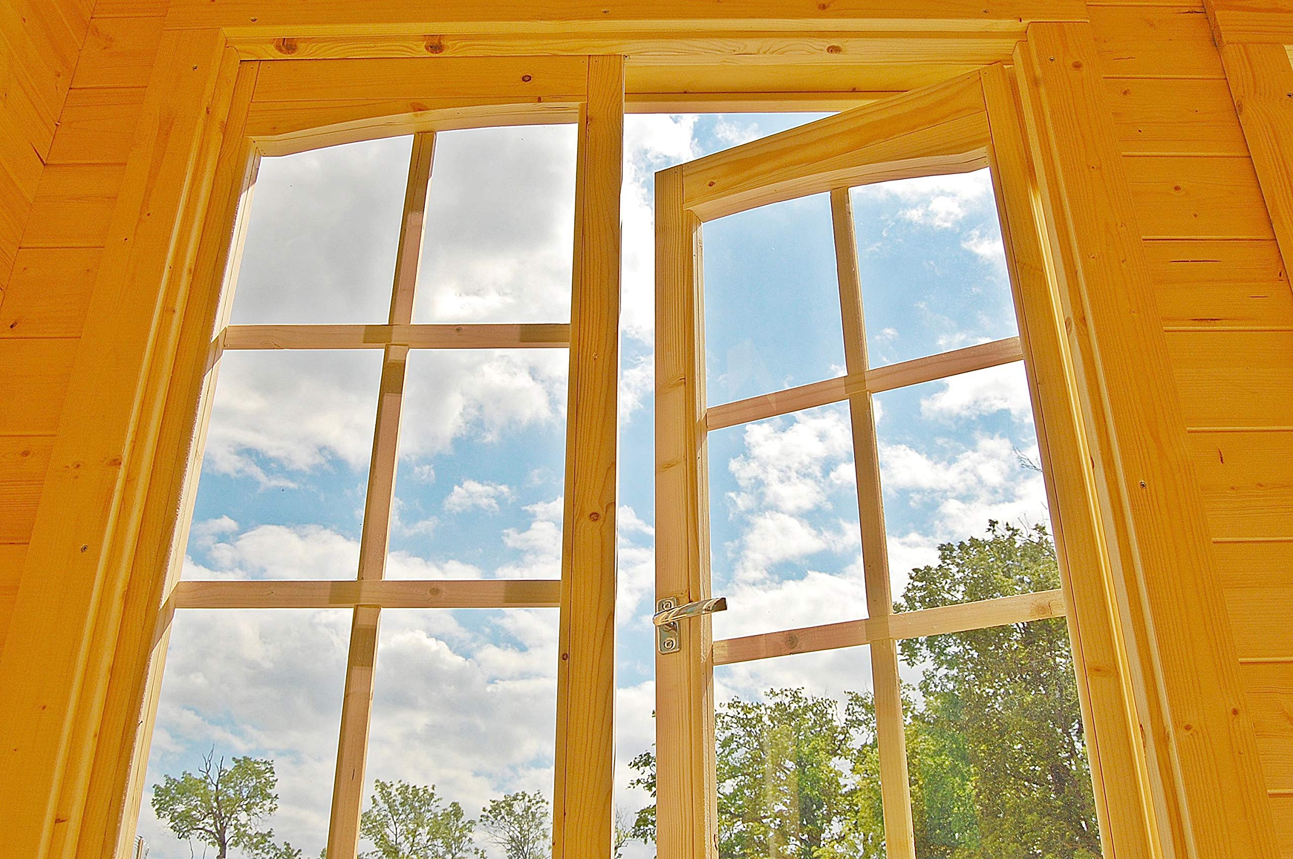 【Home&Garden】Chloe | 123 SQF Kit Cabin, Garden House