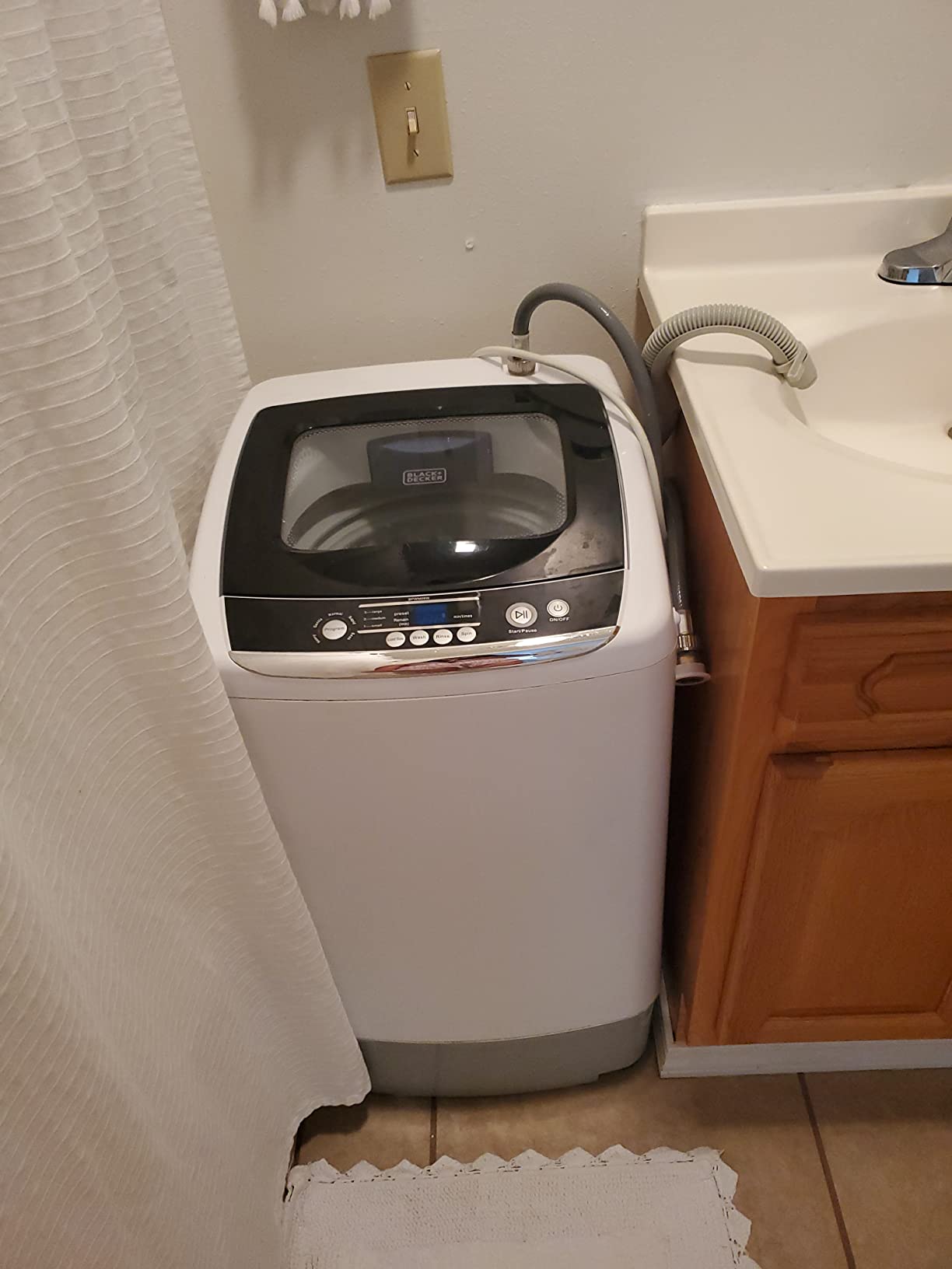 【Appliances】Small Portable Washer, Washing Machine for Household Use, Portable Washer 3.0 Cu. Ft.