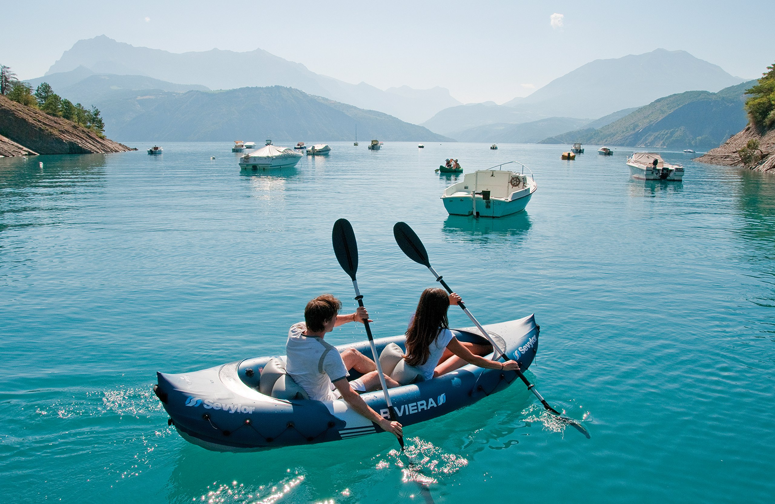 【Sports&Outdoors】Riviera Two Person Kayak