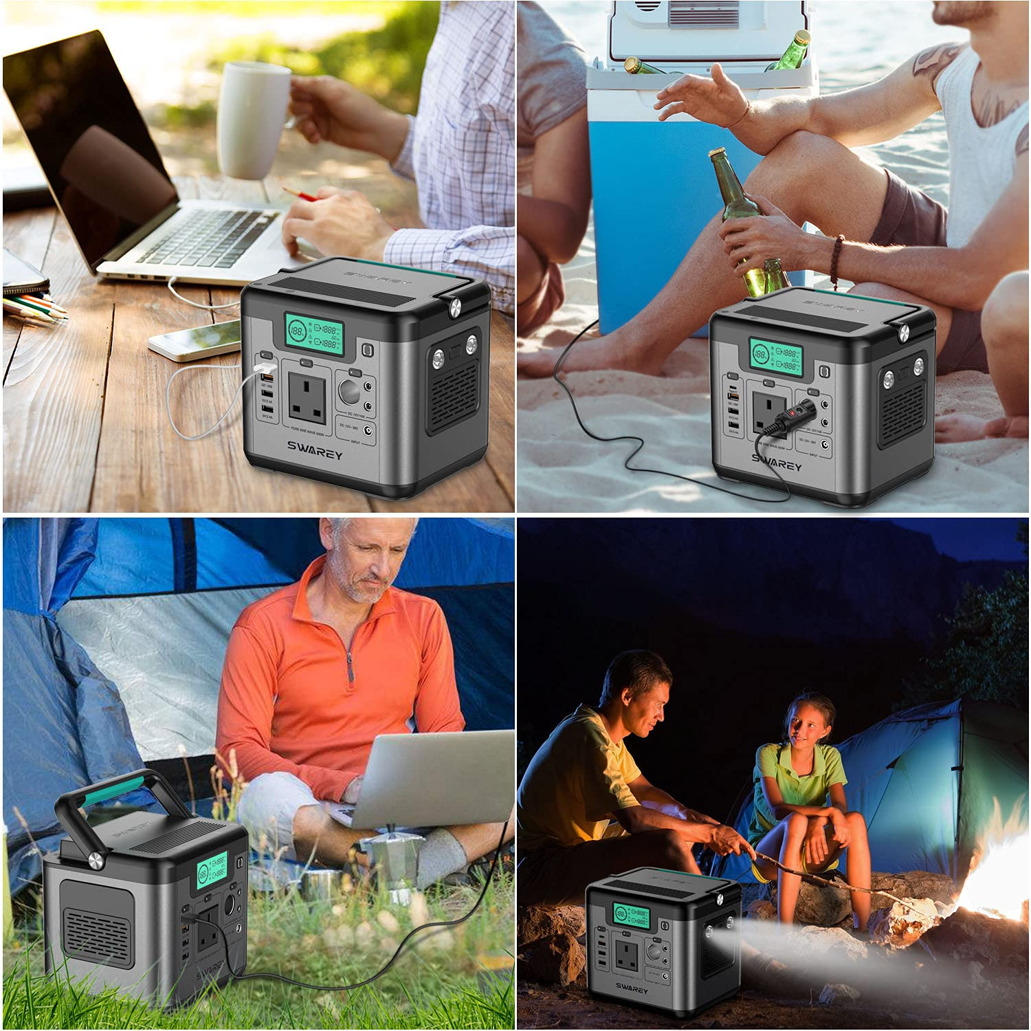 【Appliances】Portable Power Station S500 518Wh 230V/500W Portable Power Generator