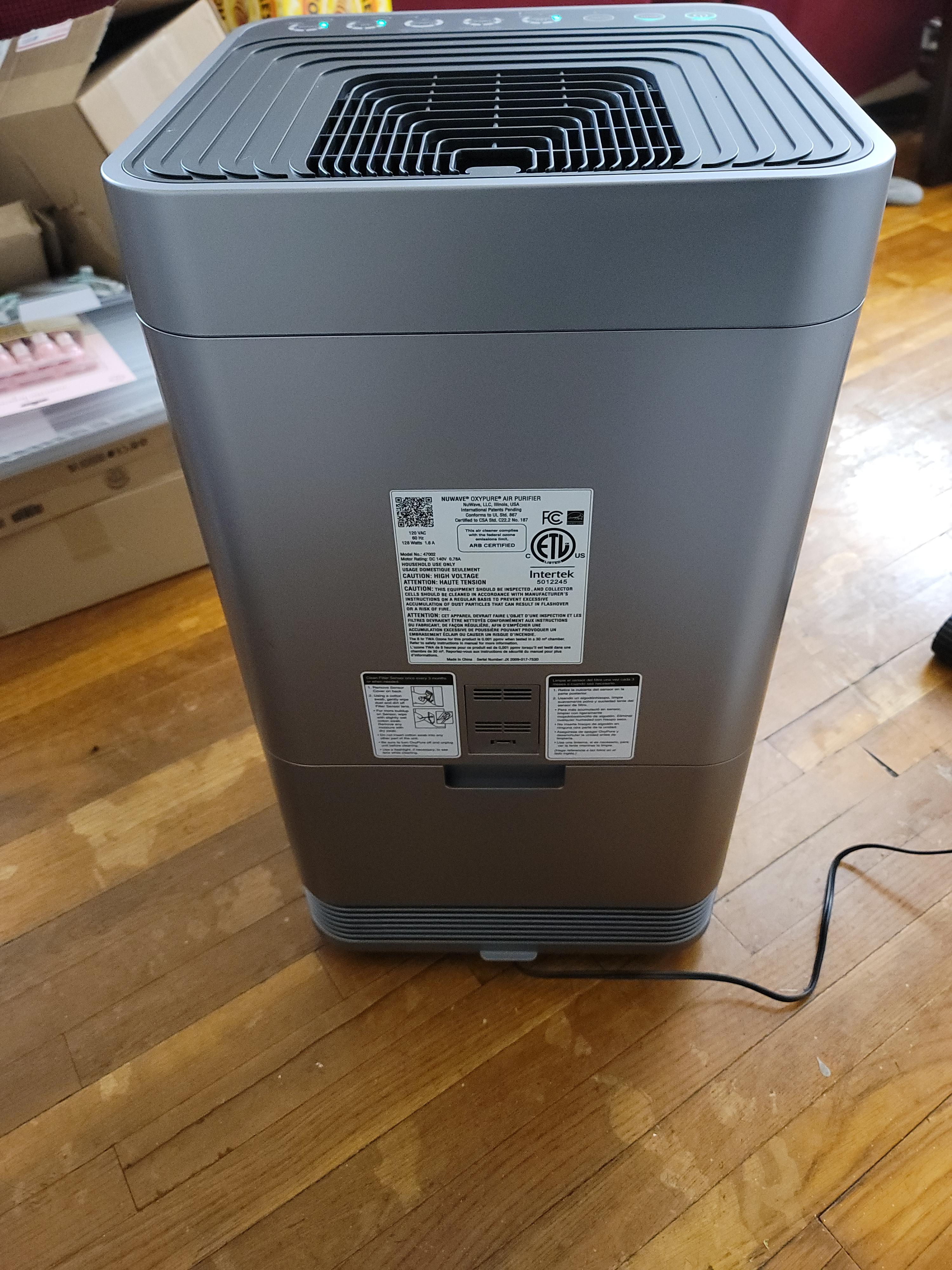 【Appliances】NUWAVE Air Purifier OxyPure Pro for Large Rooms Up to 2,671sqft, 5-Stage Filtration