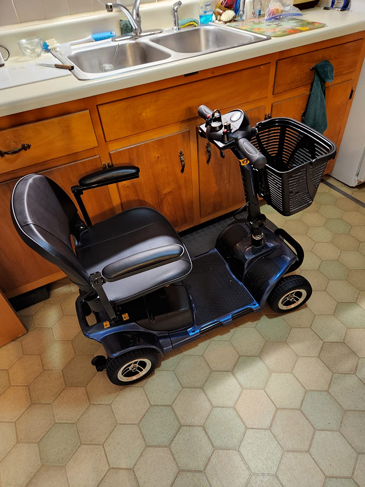 【Sports&Outdoors】Vive 4 Wheel Mobility Scooter - Electric Powered Wheelchair Device