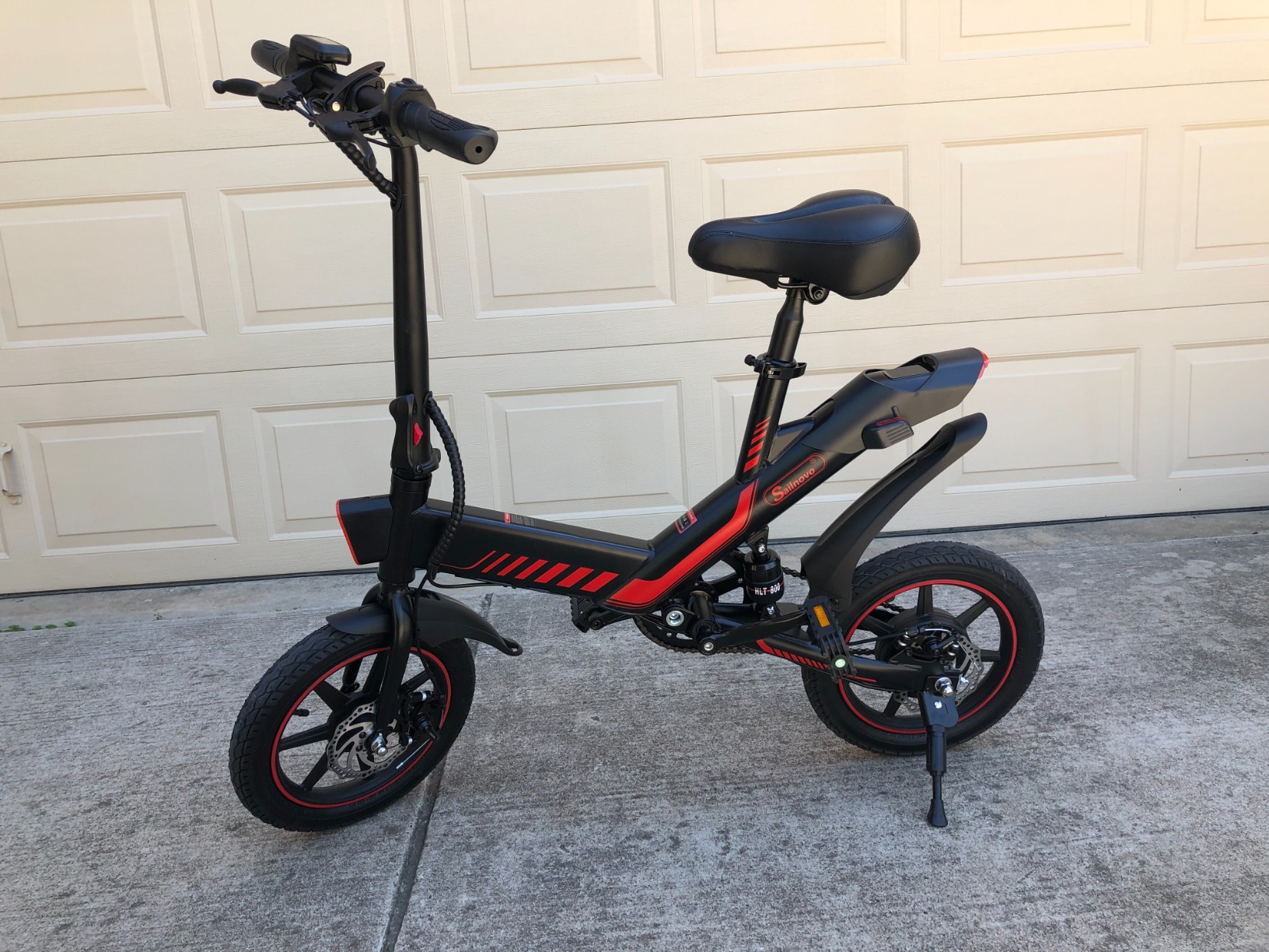 【Sports&Outdoors】Electric Bicycle, Sailnovo 14'' Electric Bike for Adults & Teenagers
