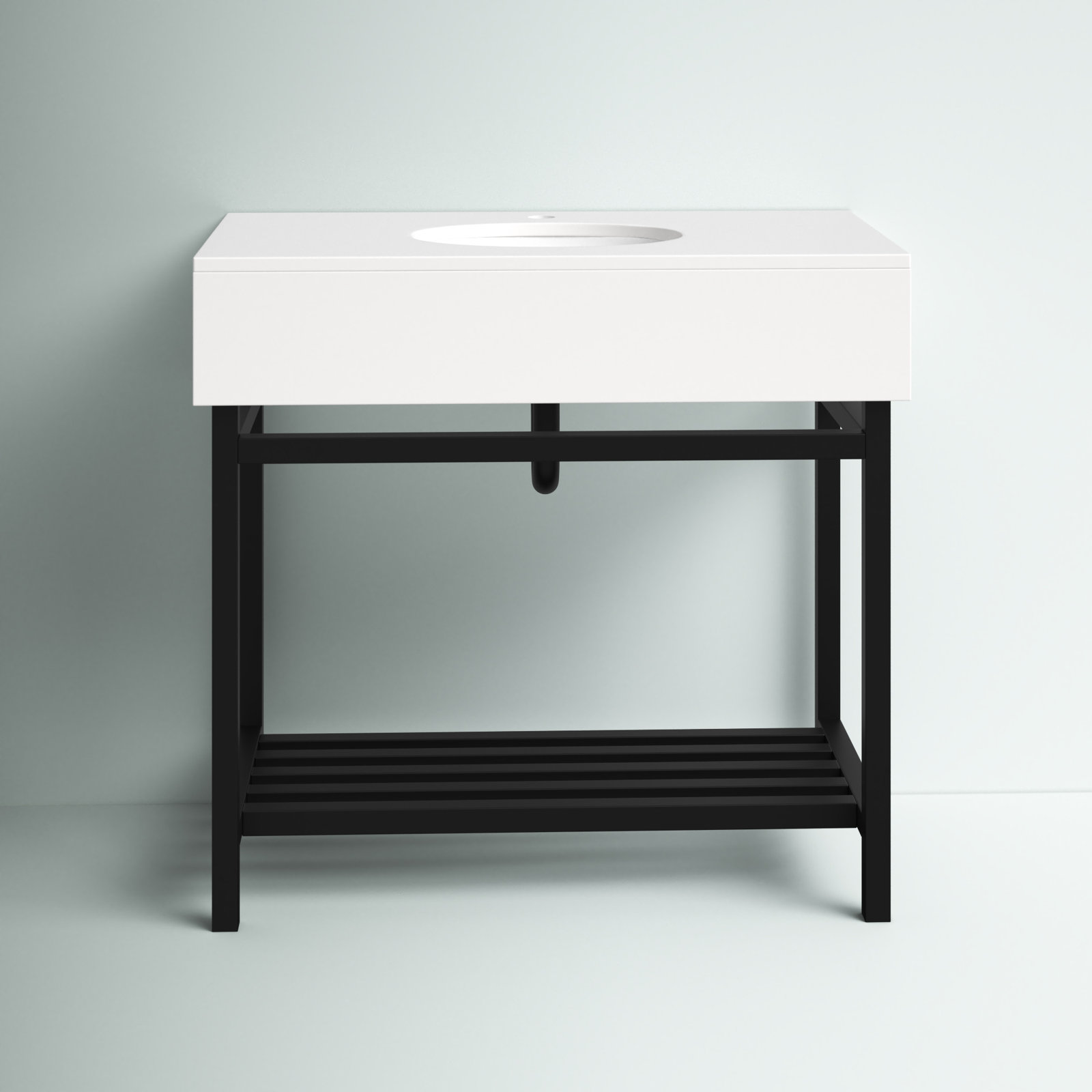 【Home Improvement】Whittier 36” Single Bathroom Vanity Set