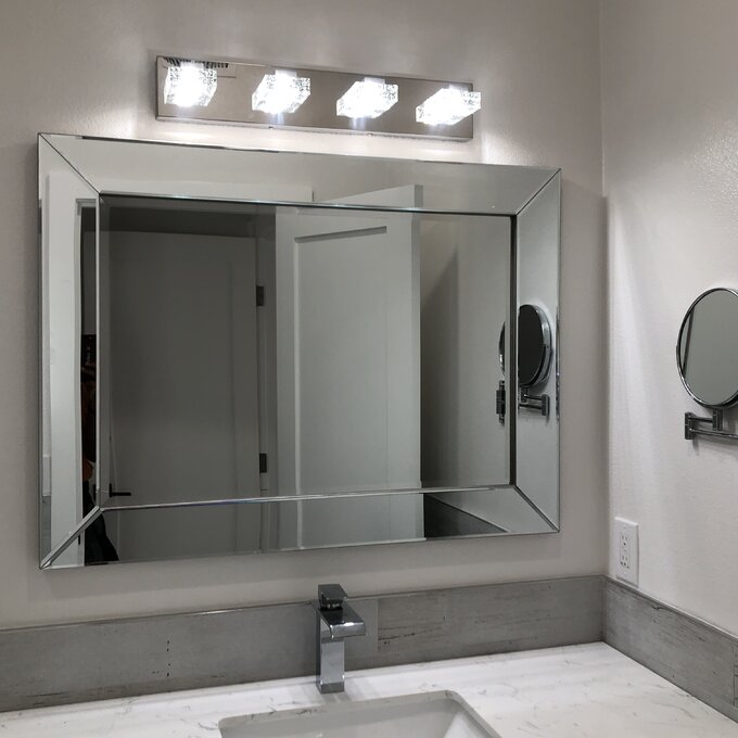 【Home Improvement】Oren Rectangle Glass Wall Mirror