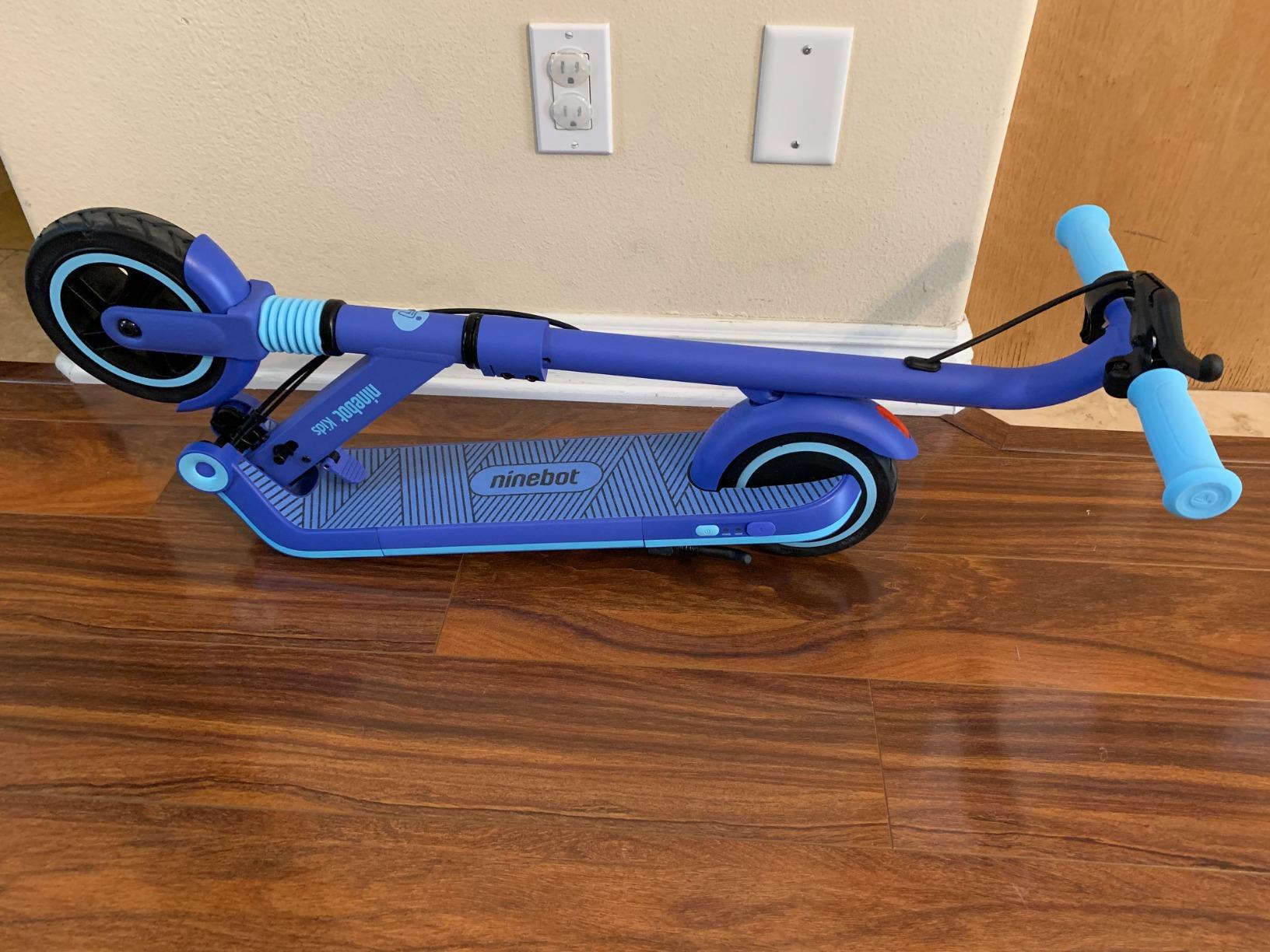 【Sports&Outdoors】Segway Ninebot Electric Kick Scooter for Kids, 6.2 Miles Range & 8.7 MPH(10, 11.2MPH)