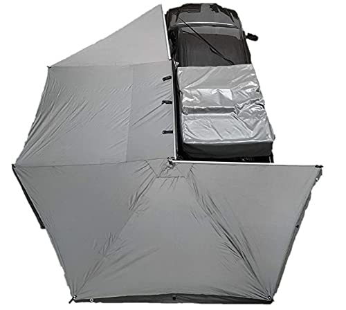 【Sports&Outdoors】Dark Gray with Black Travel Cover - Driverside