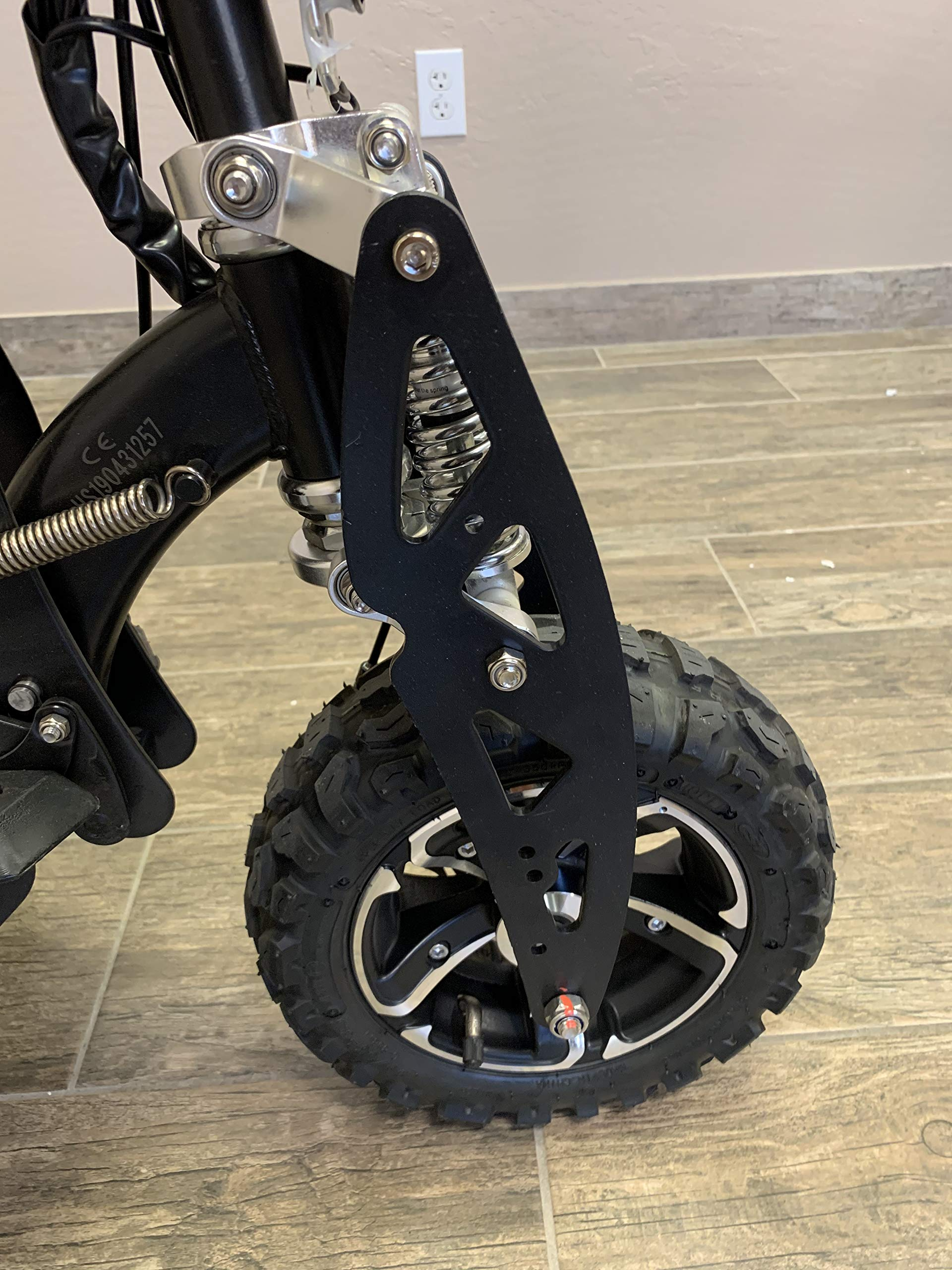 【Sports&Outdoors】UberScoot 1600w 48v Electric Scooter, Black, Large