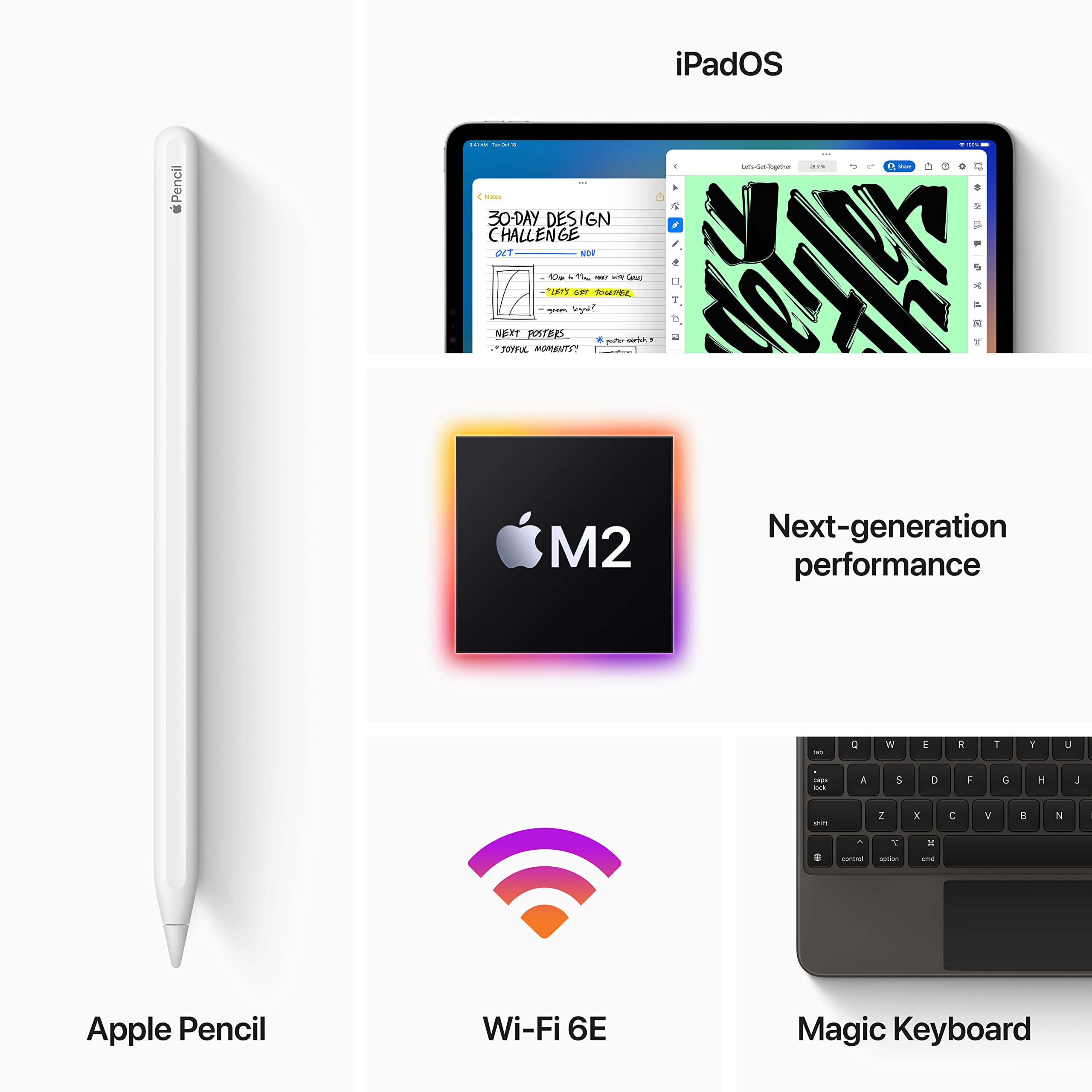 【Electronics】2022 Apple 12.9-inch iPad Pro(6th Generation)