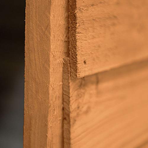 【Storage Shed】【BS】Mercia Wooden 8x6 ft Overlap Garden Shed