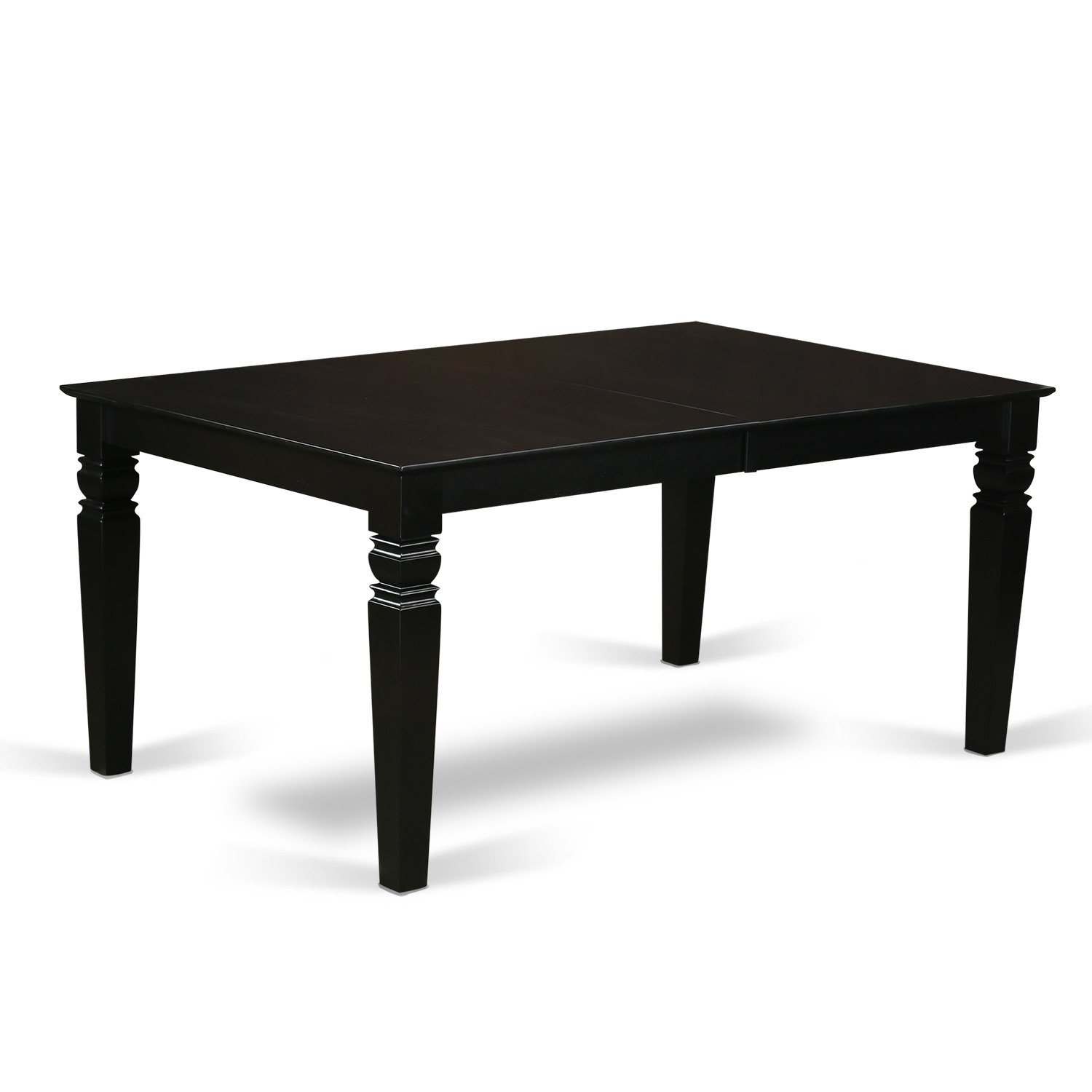 【Furniture】5Pc Rectangular 66/84 Inch Table with 18