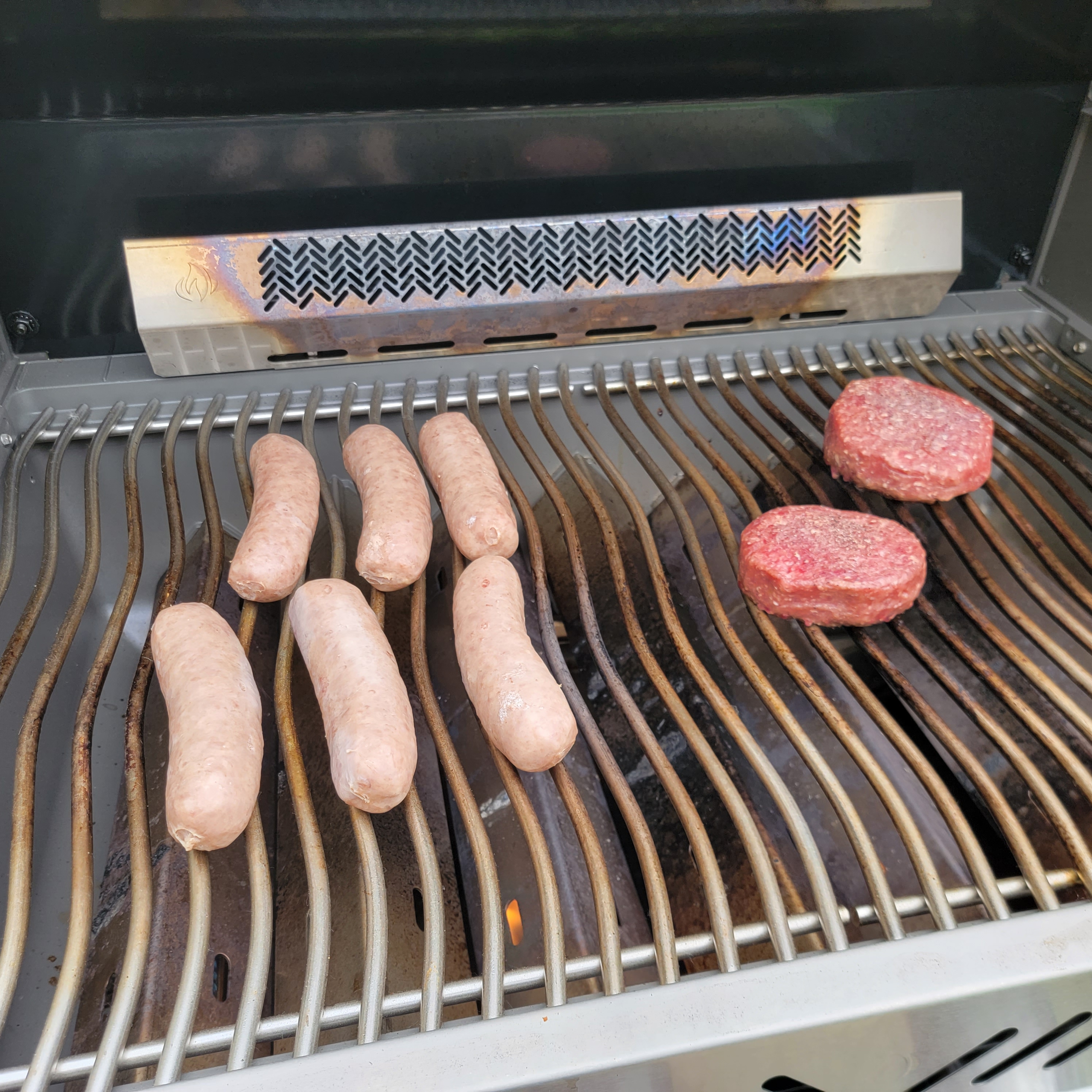 【Appliances】Napoleon P500RSIBPSS-3 Prestige 500 RSIB Propane Gas Grill, sq. in + Infrared Side & Rear Burner