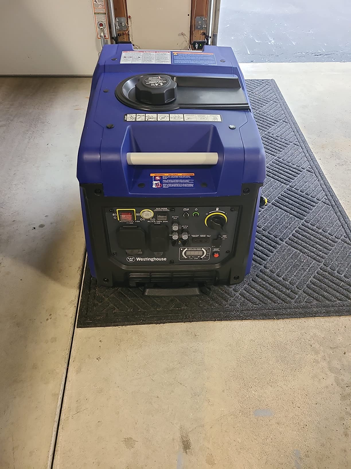 Westinghouse 4500 Watt Super Quiet Portable Inverter Generator, Remote Electric Start with Auto Choke