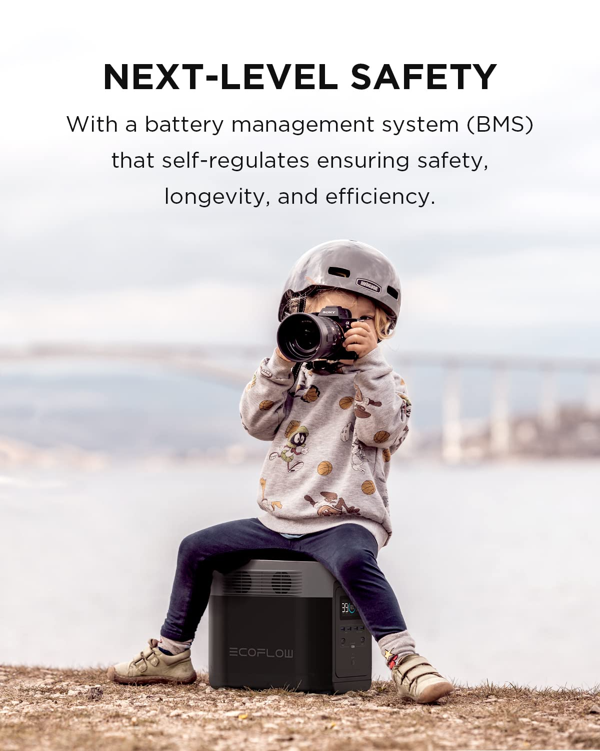 【Appliances】EF ECOFLOW Portable Power Station DELTA, UPS Power Supply 1260Wh Battery Pack