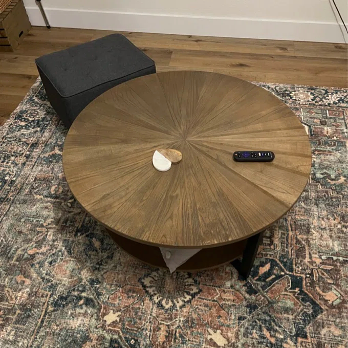 【Furniture】Frame Coffee Table with Storage