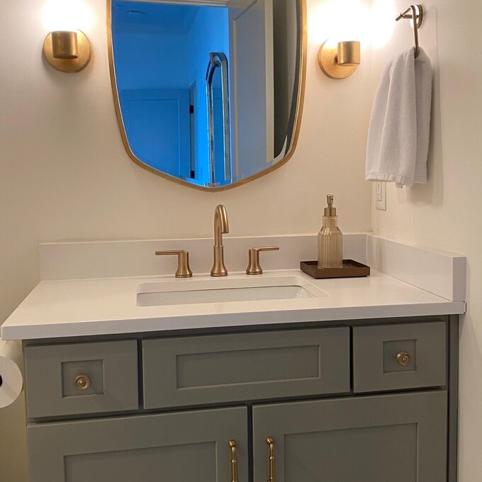 【Home Improvement】Luco Irregular Metal Wall Mirror