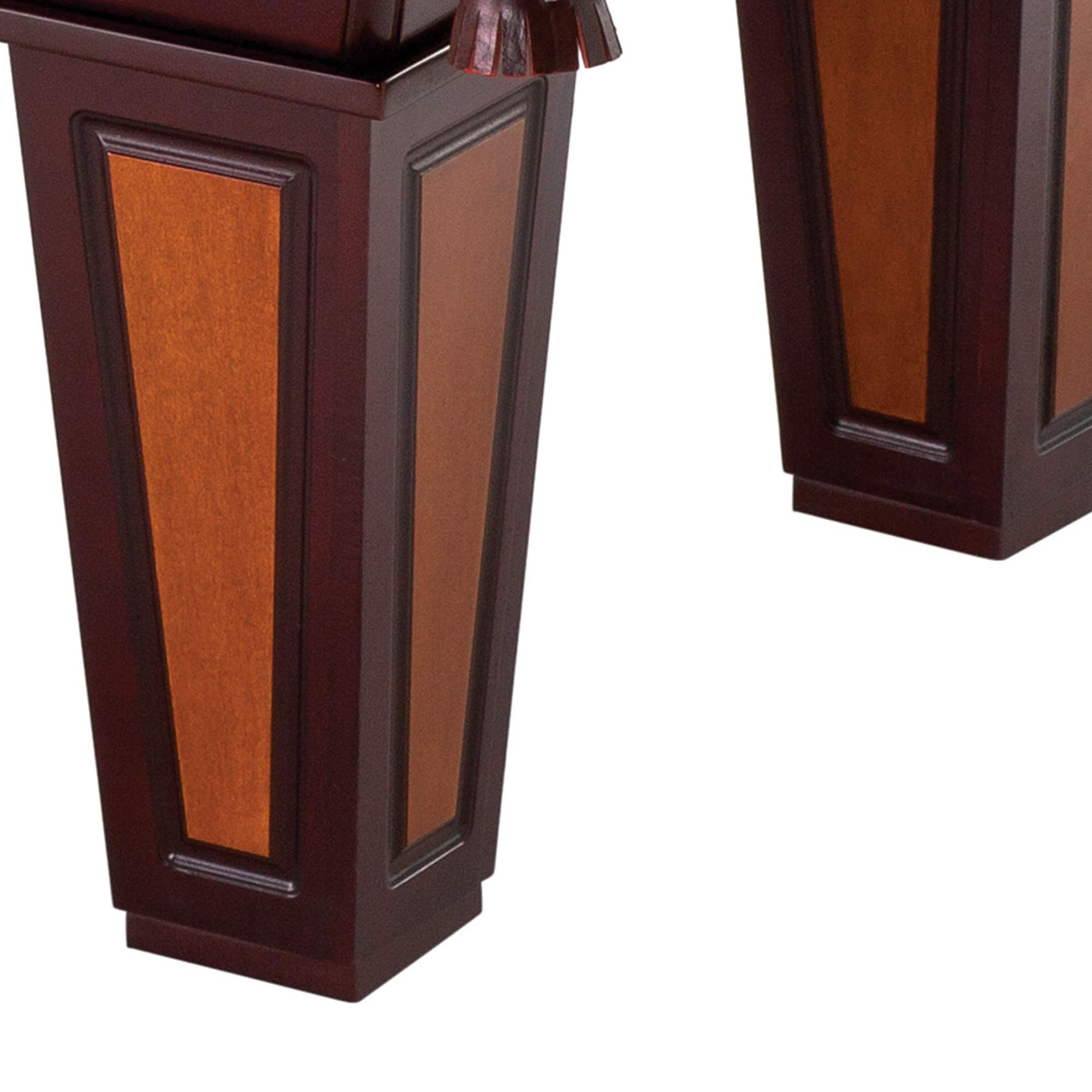 【Sports&Outdoors】Pool Table, Accuslate Billiard Surface for Consistent Straight Shots & Sturdy Straight Legs