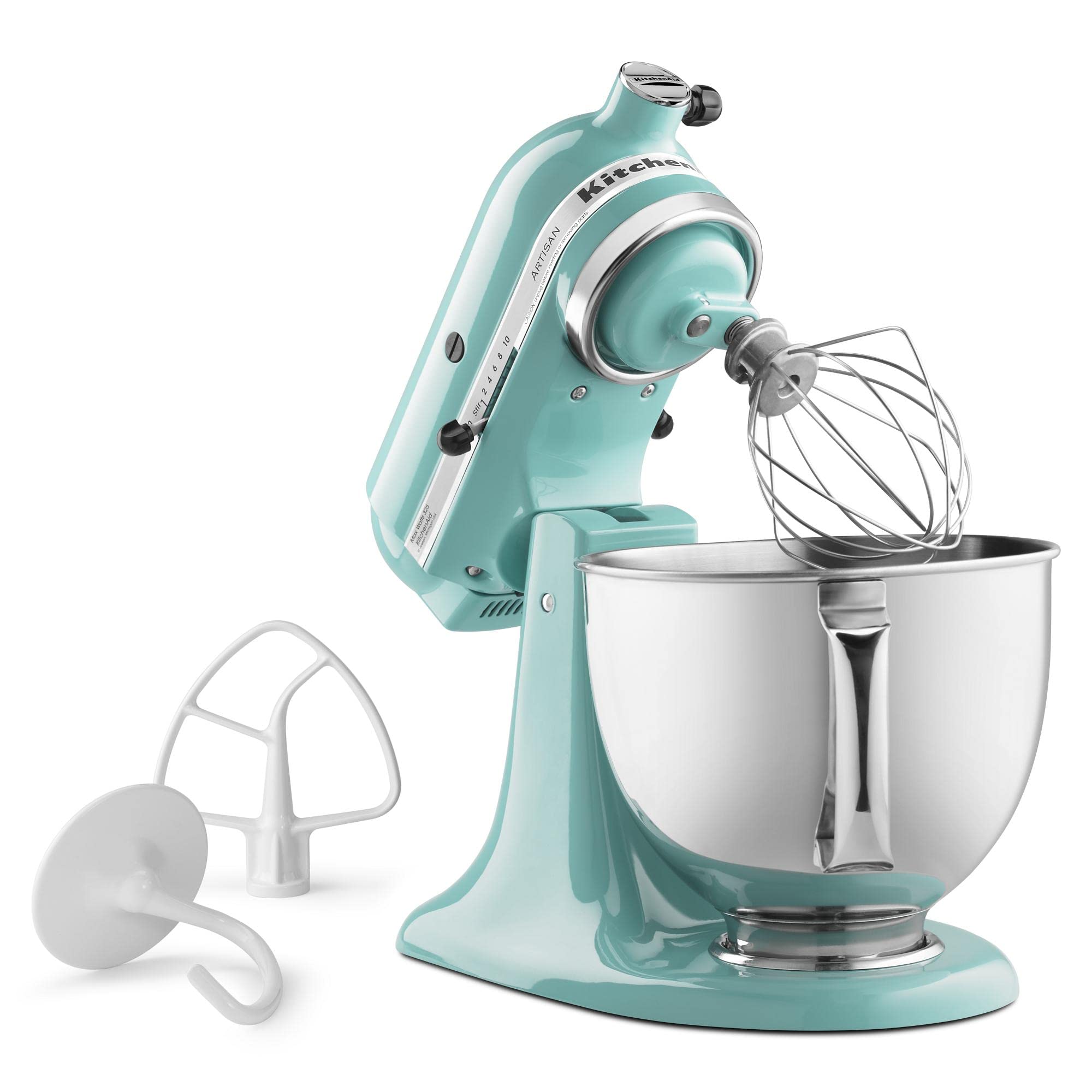 【Appliances】KitchenAid KSM150PSAQ Artisan Series 5-Qt. Stand Mixer with Pouring Shield - Aqua Sky