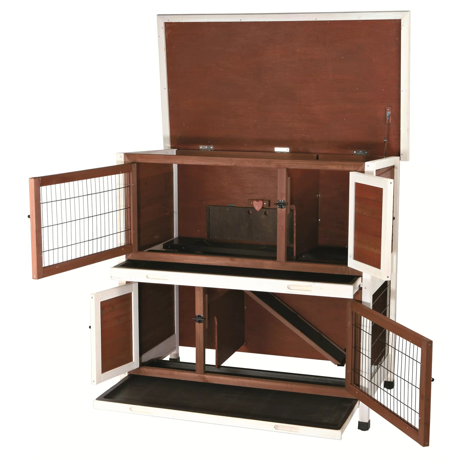 【Pet】Gatsby Weather Resistant Hutch with Ramp