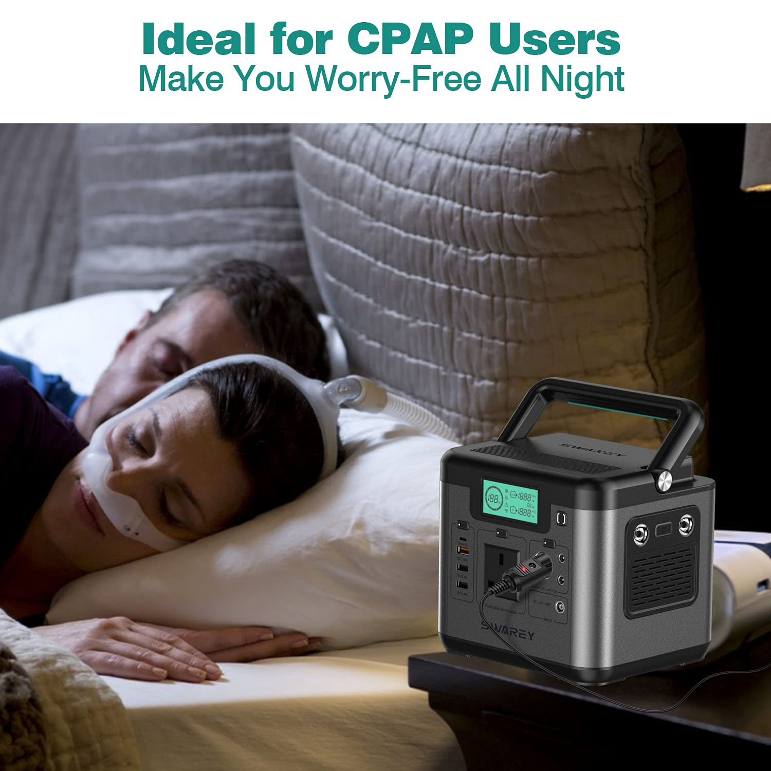 【Appliances】Portable Power Station S500 518Wh 230V/500W Portable Power Generator