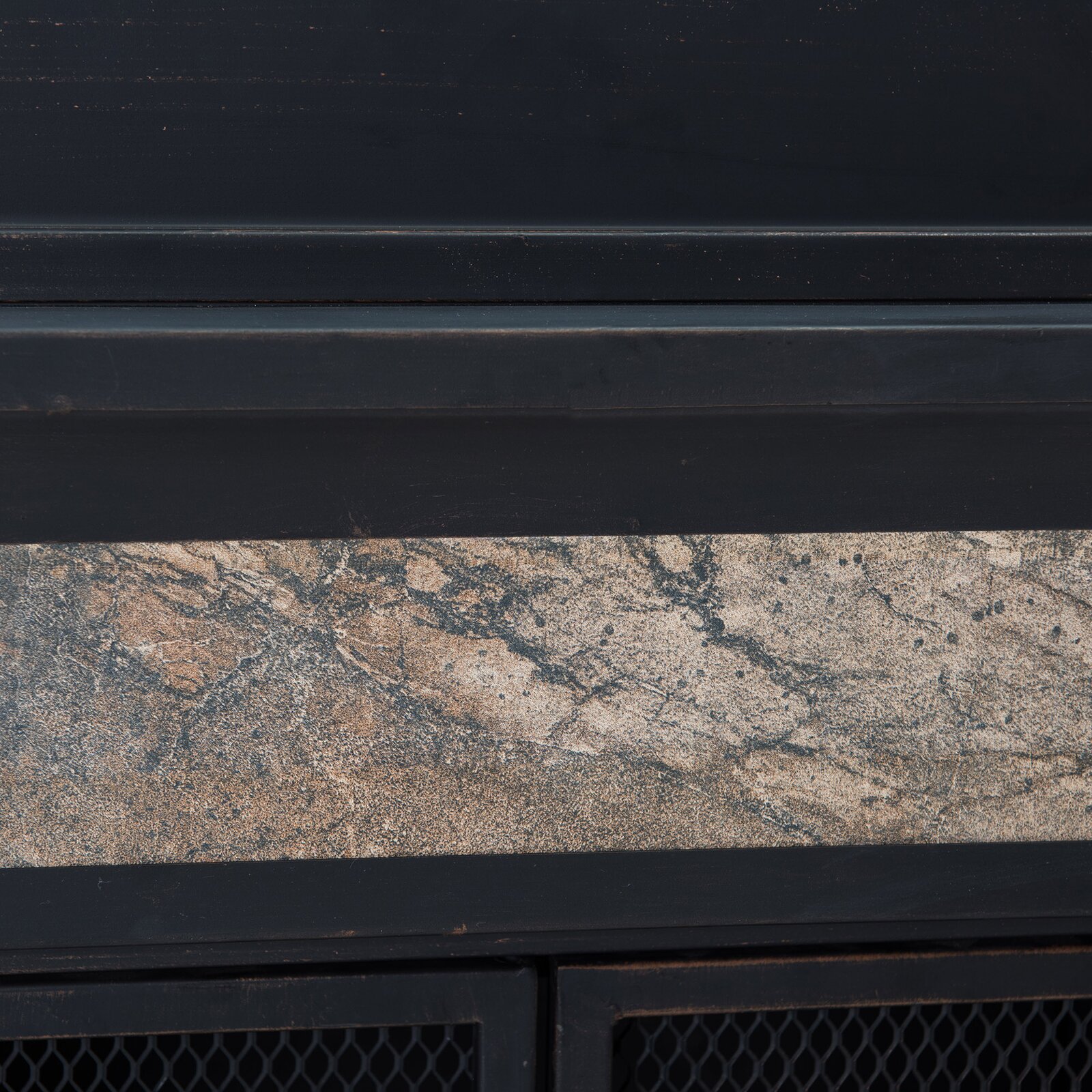 【Sports&Outdoors】Sofie 56.7'' H Wood Burning Outdoor Fireplace