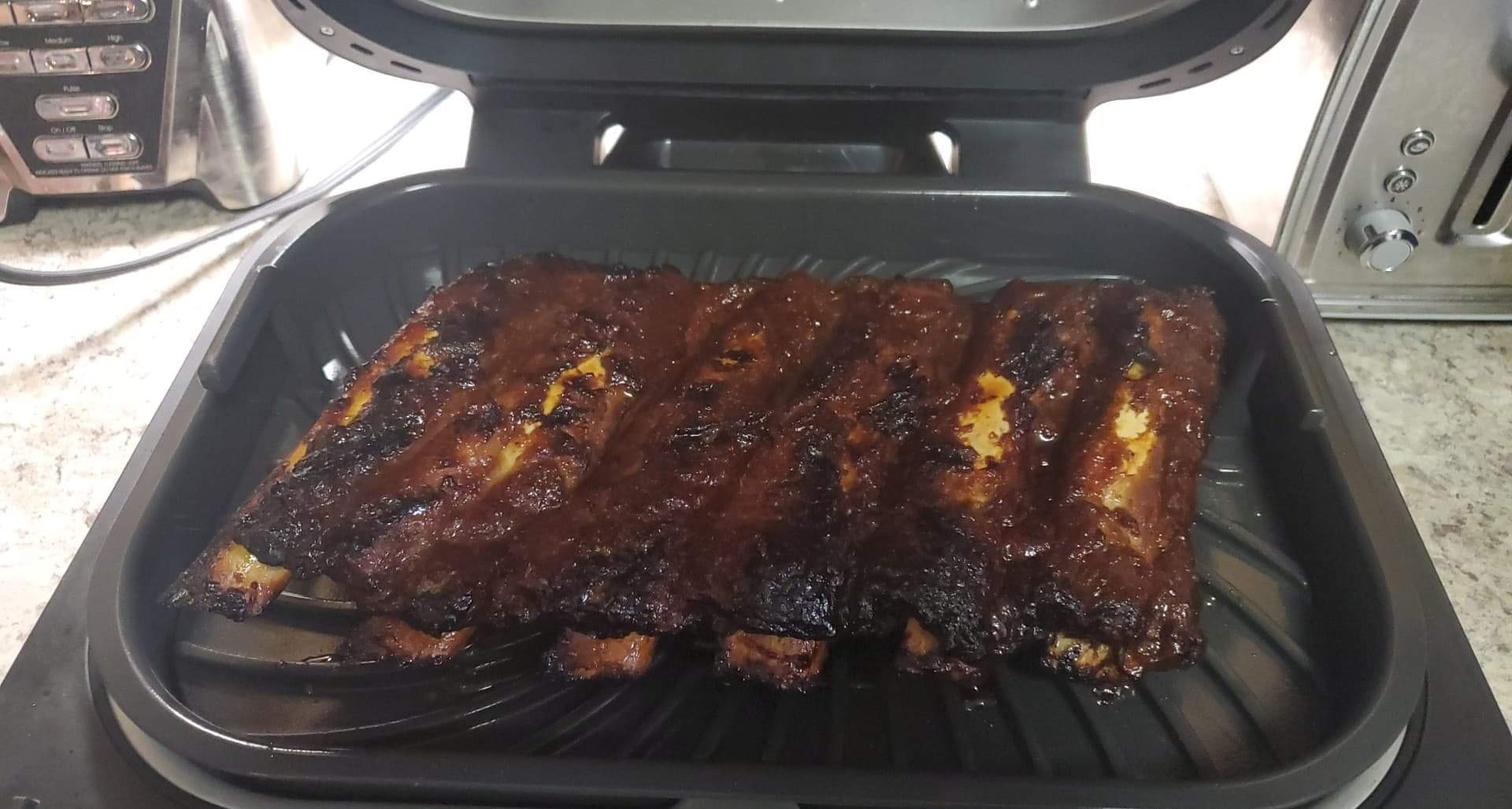 【Appliances】Ninja EG201 Foodi 6-in-1 Indoor Grill with Air Fry, Roast, Bake, Broil & Dehydrate