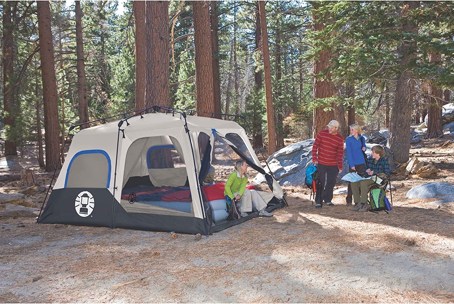【Sports&Outdoors】8-Person Tent | Instant Family Tent
