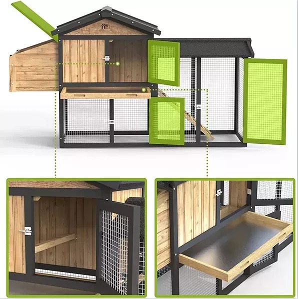 【Home&Garden】OUTDOOR CHICKEN COOP