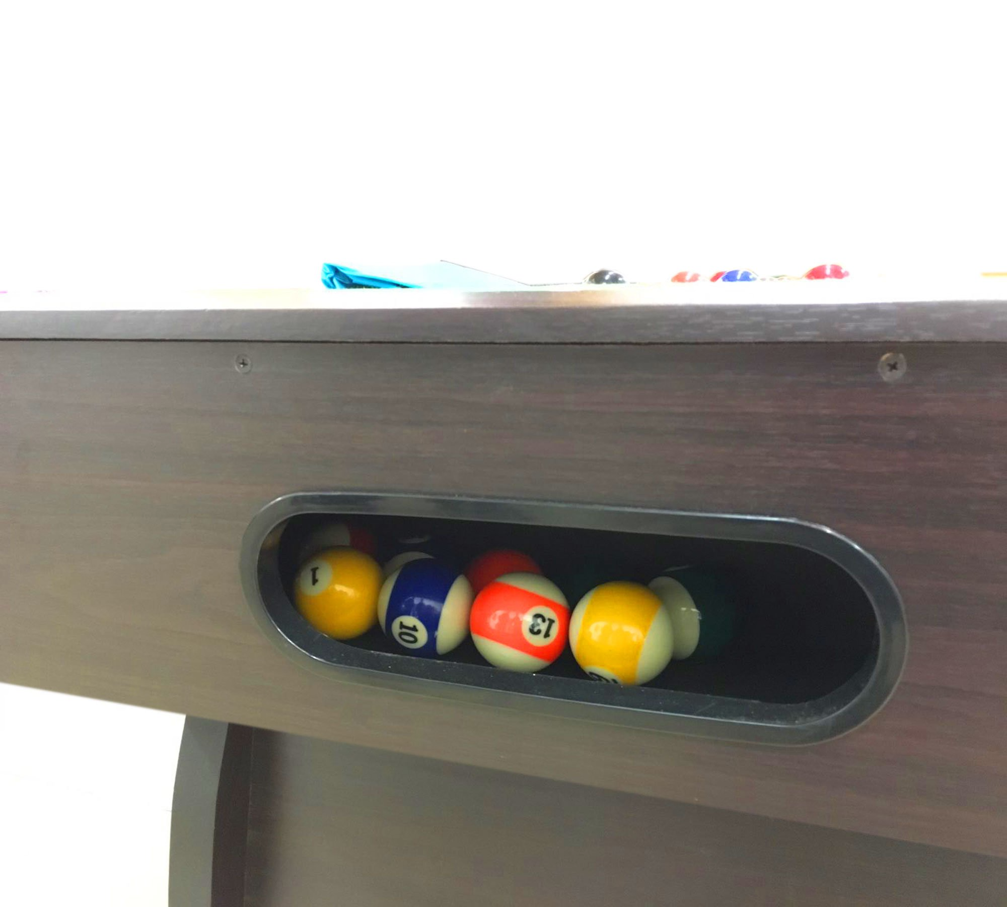 【Sports&Outdoors】7' Feet Billiard Pool Table Snooker Full Set Accessories Game Mod