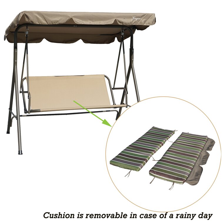 Otterburn Porch Swing with Canopy