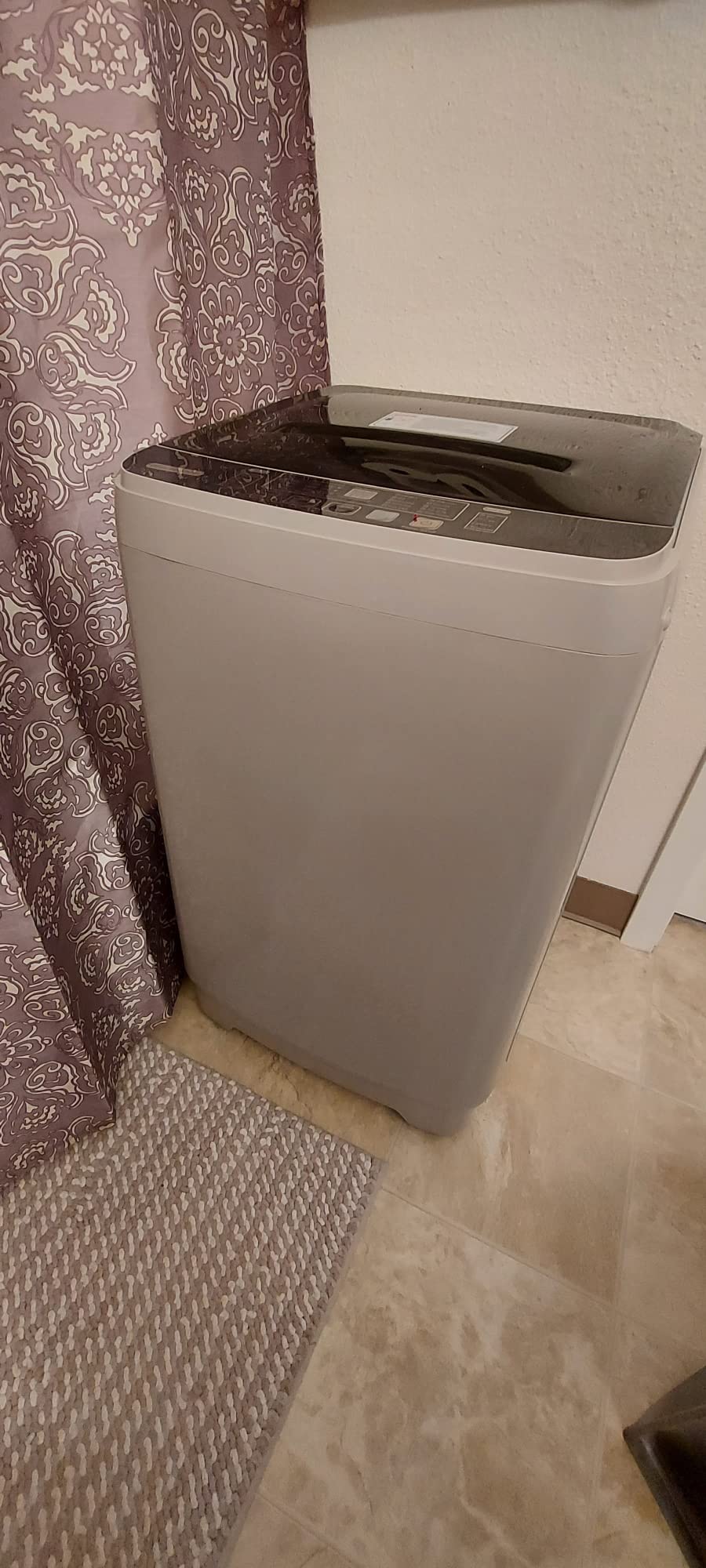 【Appliances】Portable Washer Nictemaw 17.8Lbs Capacity Full-Automatic Washer Machine 1.9 Cu.ft