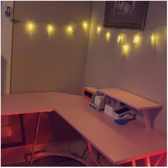 【Furniture】Sherri L- Shaped Gaming Desk