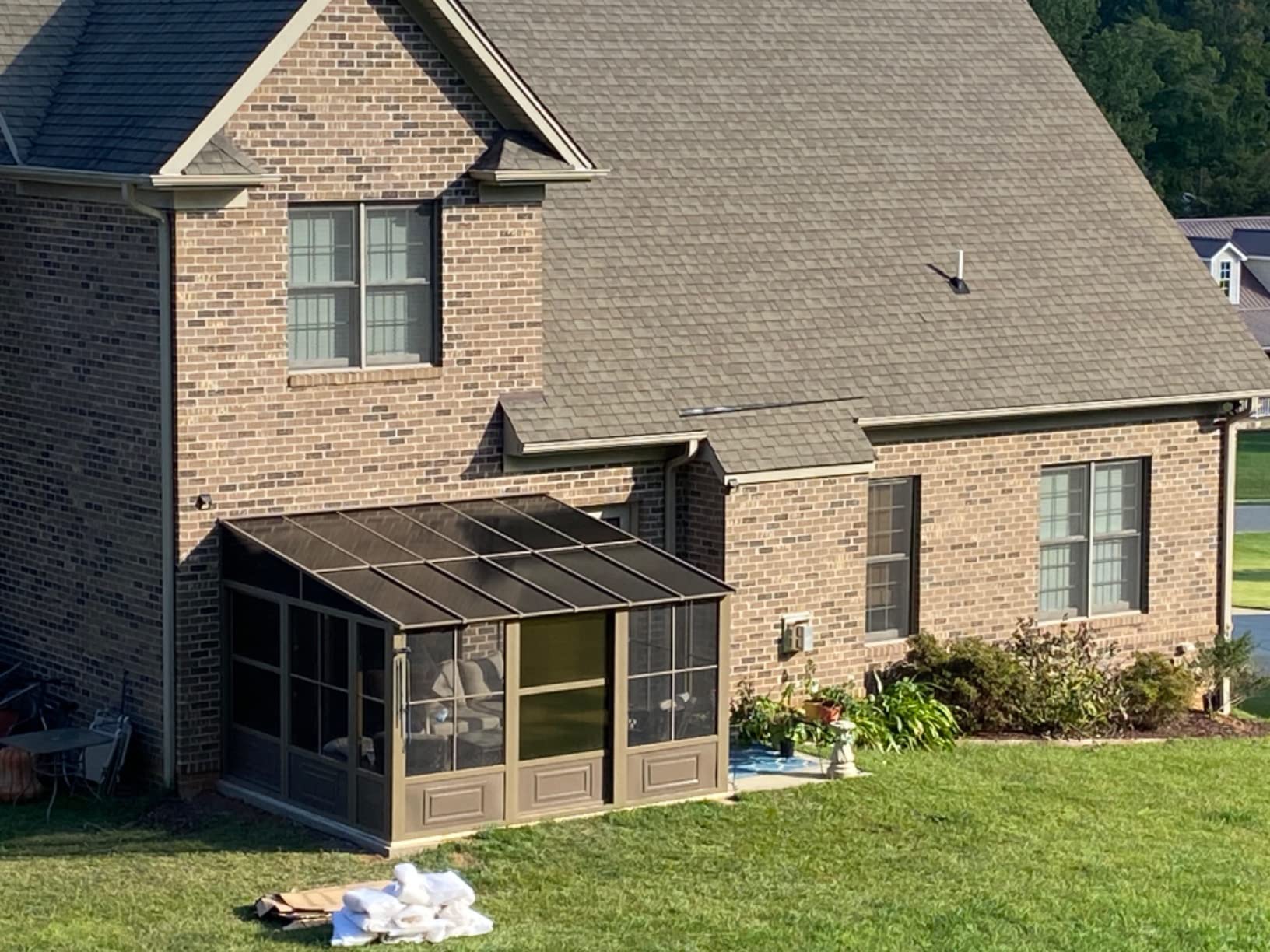 【Home&Garden】1/2 Add-a-Room All-Season Solarium, 10-feet by 12-Feet, 96-Inch Height